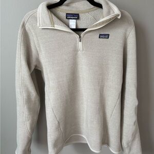Patagonia Cream Fleece Pullover